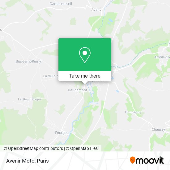 Avenir Moto map