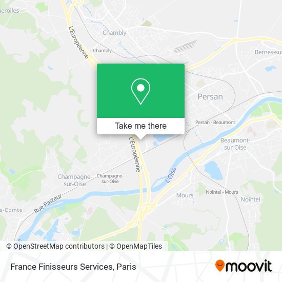 France Finisseurs Services map