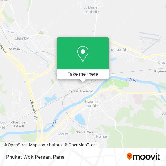 Phuket Wok Persan map