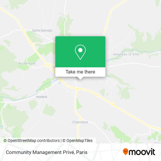 Community Management Privé map