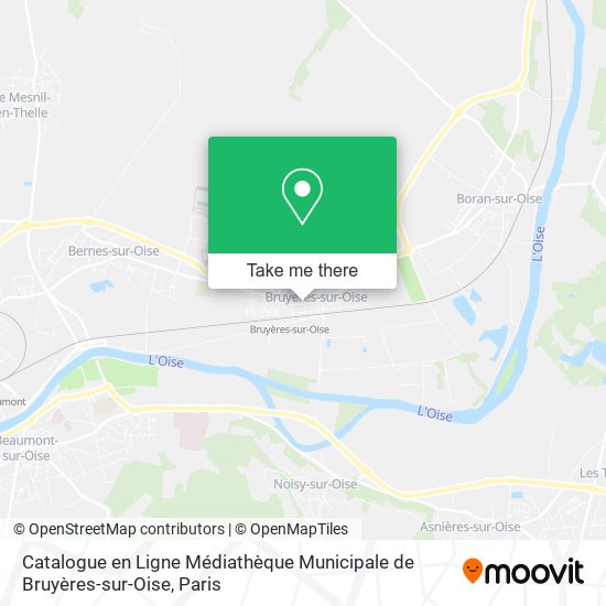 Mapa Catalogue en Ligne Médiathèque Municipale de Bruyères-sur-Oise