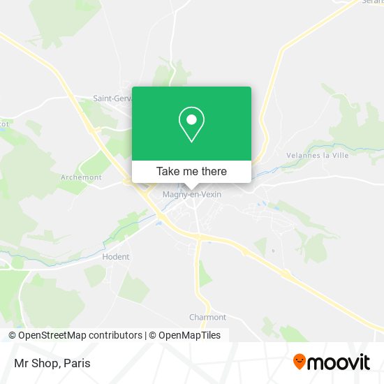 Mr Shop map