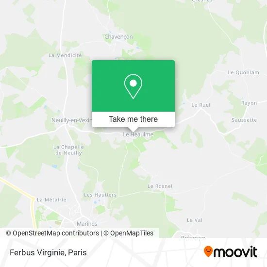 Ferbus Virginie map