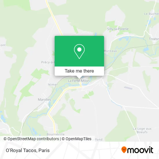 O'Royal Tacos map
