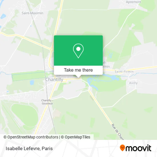 Isabelle Lefevre map