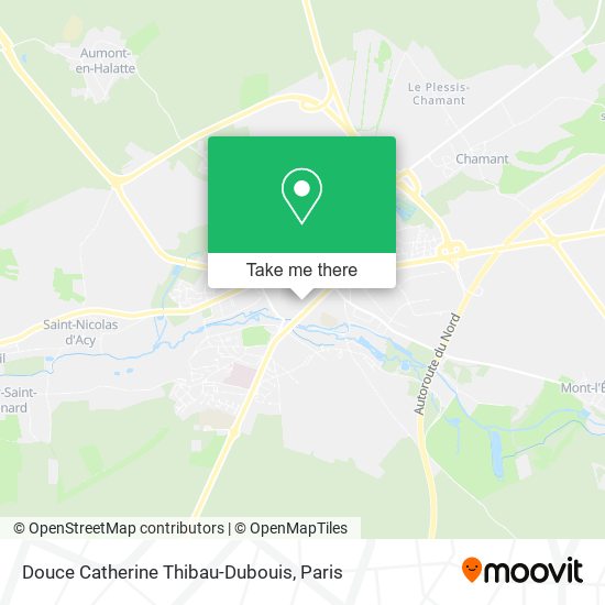 Douce Catherine Thibau-Dubouis map