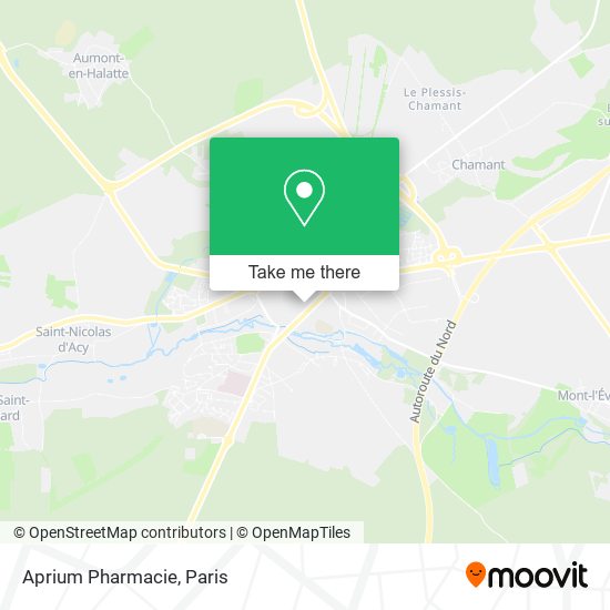 Mapa Aprium Pharmacie