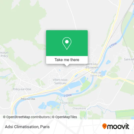 Adsi Climatisation map