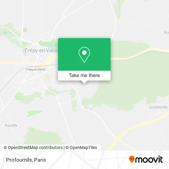 Profournils map