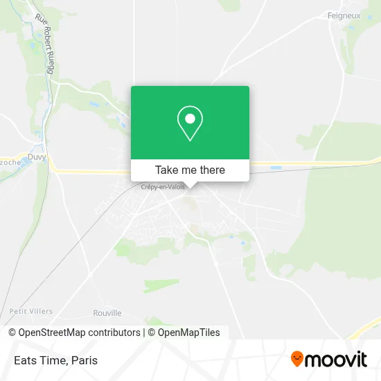 Eats Time map