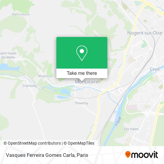 Vasques Ferreira Gomes Carla map