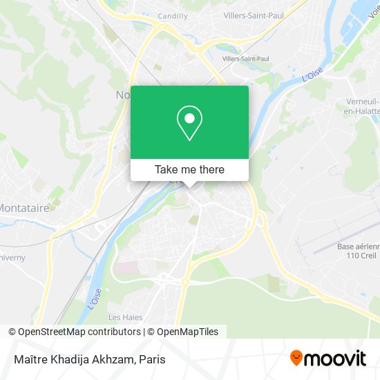 Maître Khadija Akhzam map