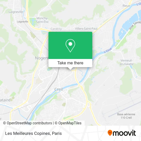 Les Meilleures Copines map