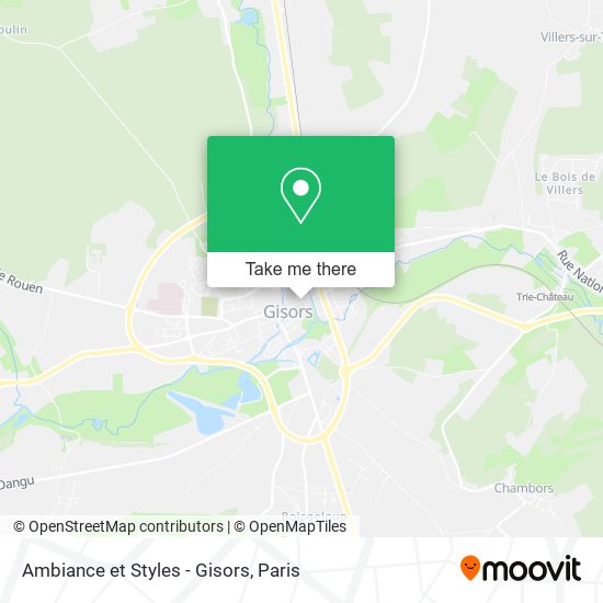 Ambiance et Styles - Gisors map