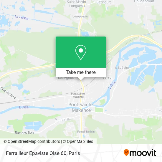 Ferrailleur Épaviste Oise 60 map
