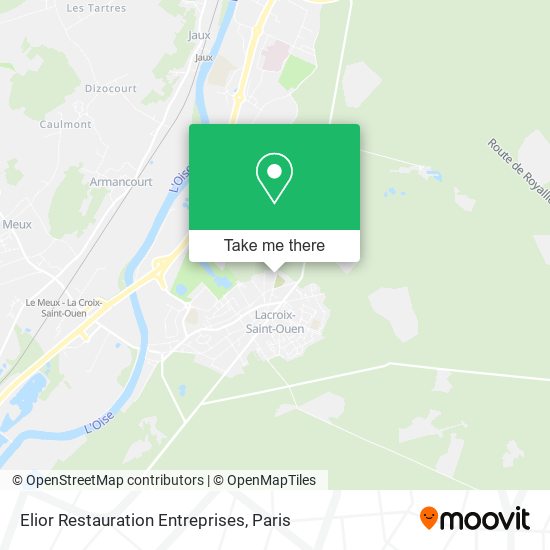 Elior Restauration Entreprises map