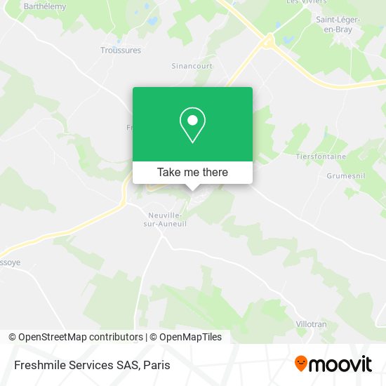 Freshmile Services SAS map