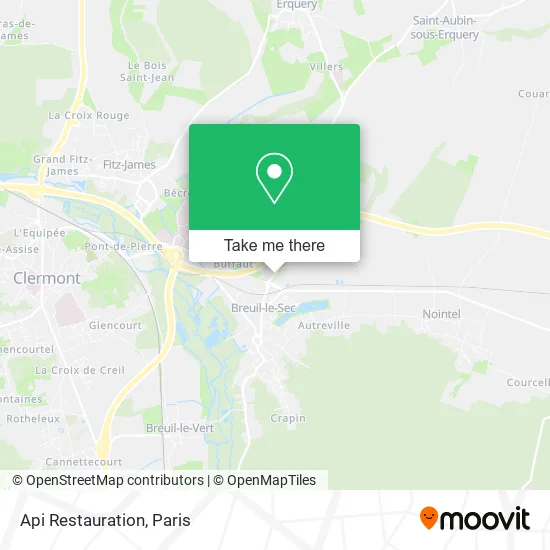 Api Restauration map