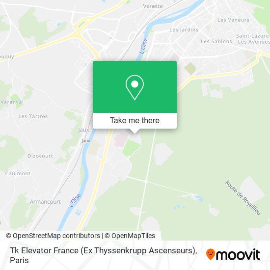 Tk Elevator France (Ex Thyssenkrupp Ascenseurs) map