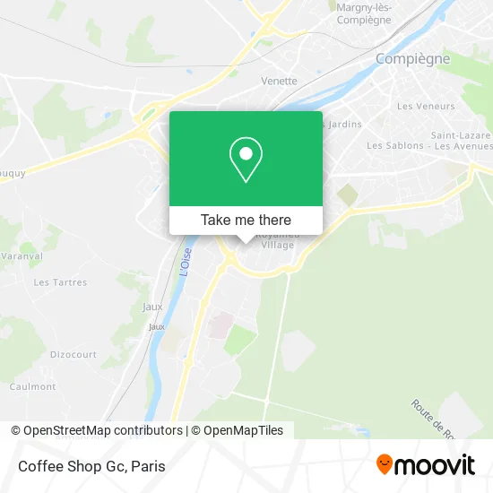Coffee Shop Gc map