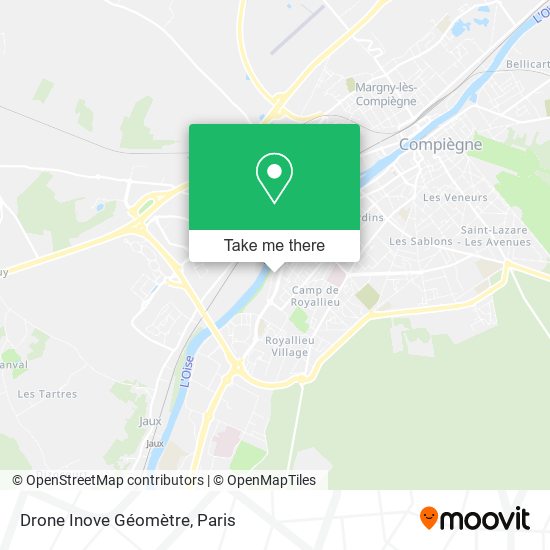 Drone Inove Géomètre map