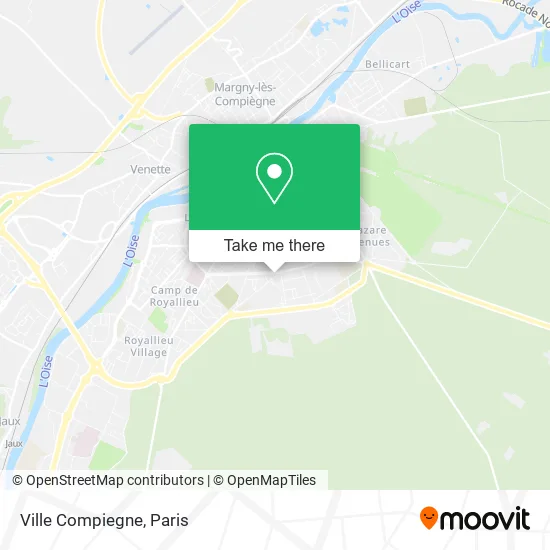 Ville Compiegne map