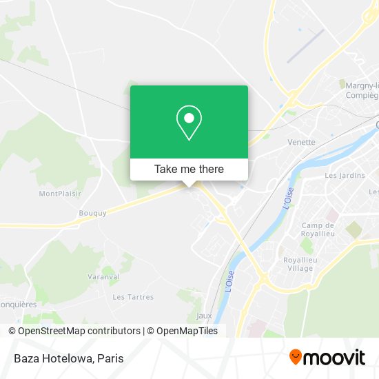 Baza Hotelowa map