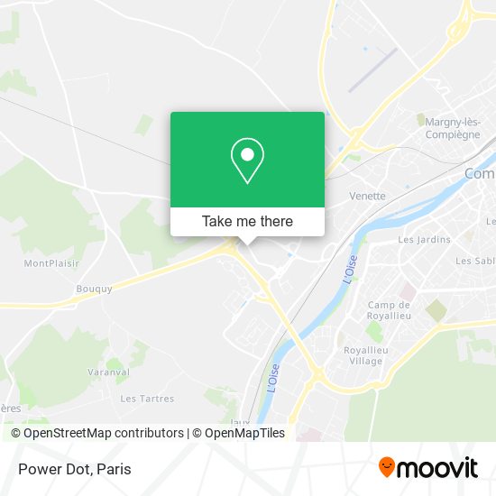 Power Dot map