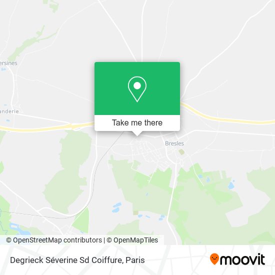 Degrieck Séverine Sd Coiffure map