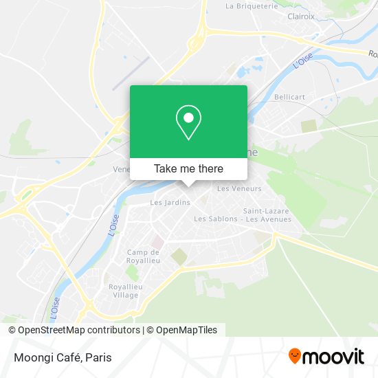 Mapa Moongi Café