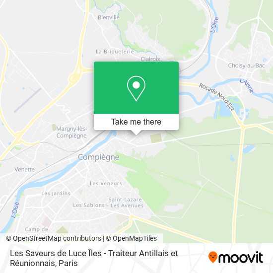 Les Saveurs de Luce Îles - Traiteur Antillais et Réunionnais map