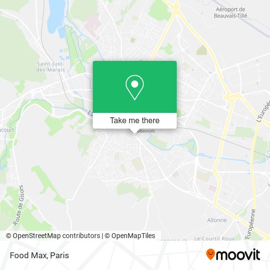 Mapa Food Max