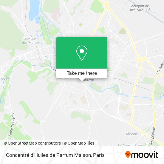 Concentré d'Huiles de Parfum Maison map