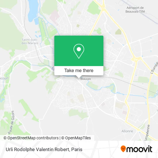 Urli Rodolphe Valentin Robert map