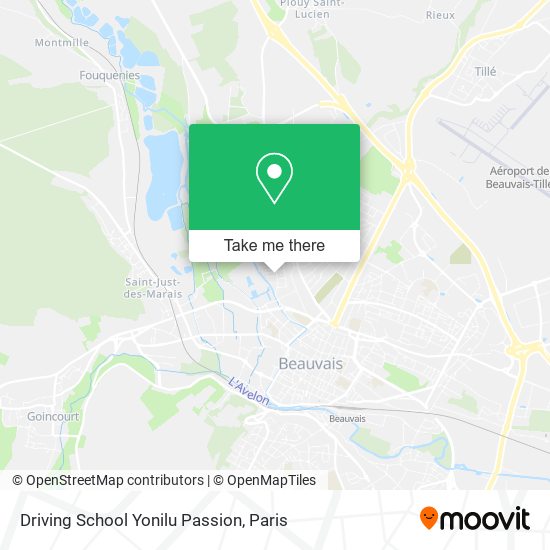 Driving School Yonilu Passion map