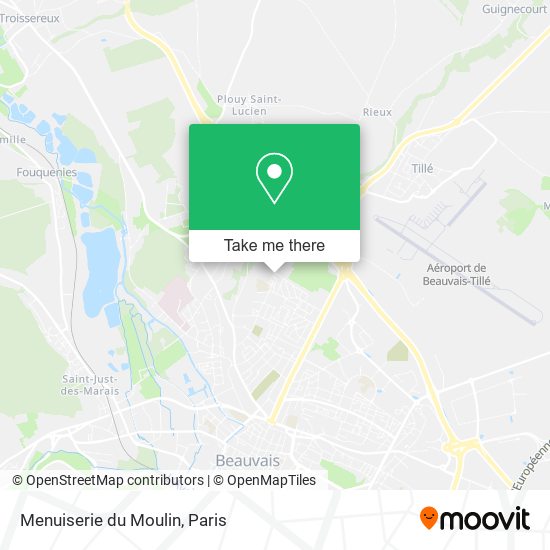 Menuiserie du Moulin map