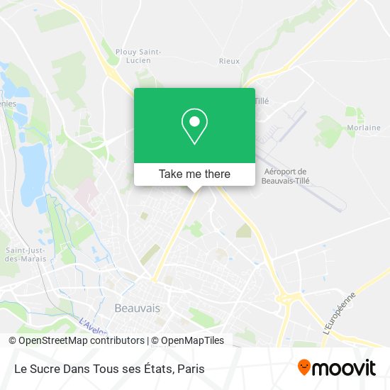 Le Sucre Dans Tous ses États map