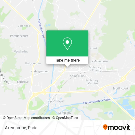 Axemarque map