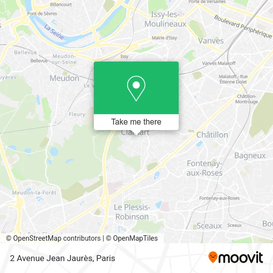 2 Avenue Jean Jaurès map