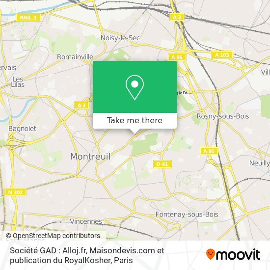 Société GAD : Alloj.fr, Maisondevis.com et publication du RoyalKosher map