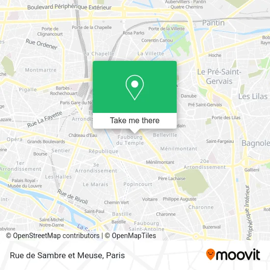 Rue de Sambre et Meuse map