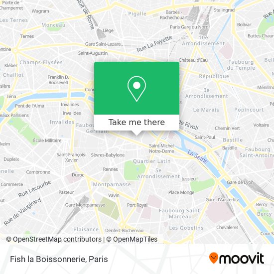 Fish la Boissonnerie map