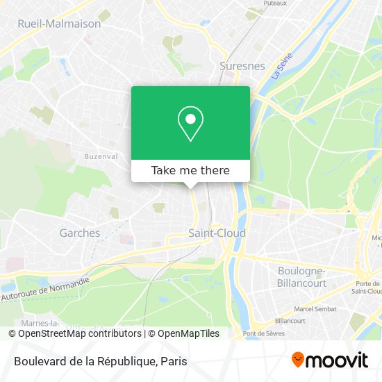 Boulevard de la République map