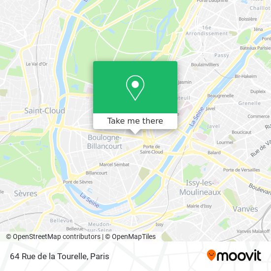 64 Rue de la Tourelle map