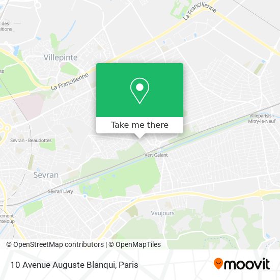 10 Avenue Auguste Blanqui map