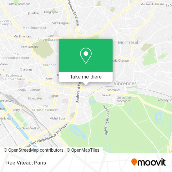 Rue Viteau map