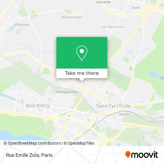 Rue Emile Zola map