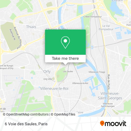 6 Voie des Saules map