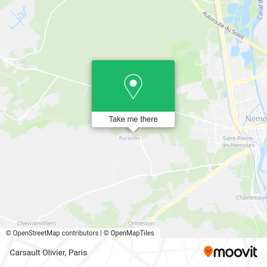 Carsault Olivier map