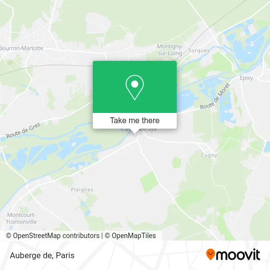 Auberge de map